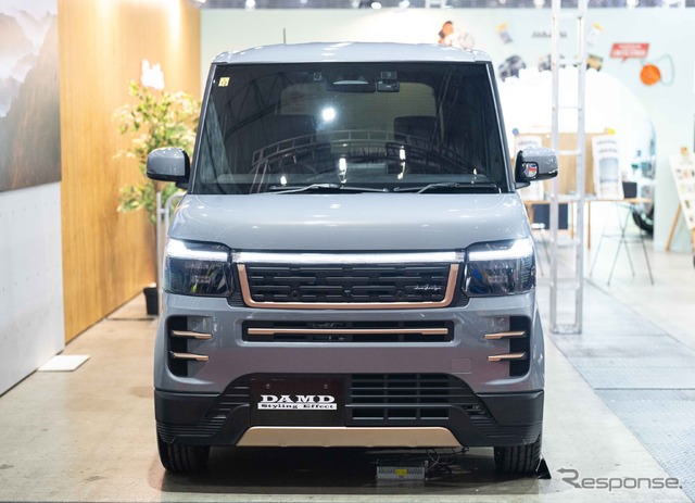 ホンダ N-BOXのカスタム車「DAMD N-BOX custom Rodney」(東京オートサロン2025)