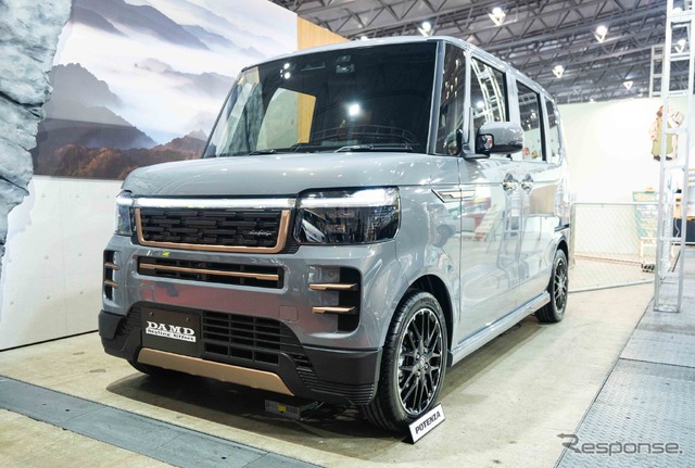 ホンダ N-BOXのカスタム車「DAMD N-BOX custom Rodney」(東京オートサロン2025)