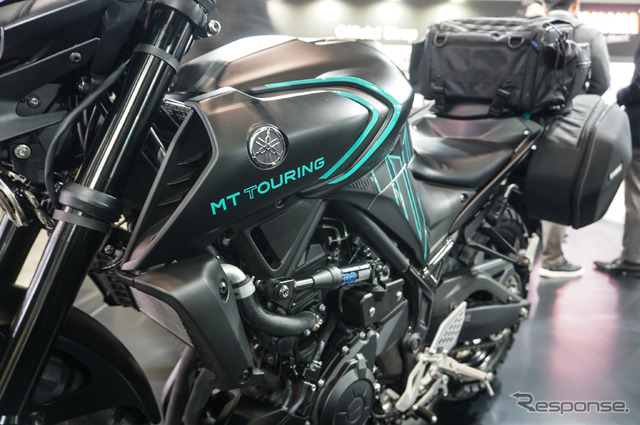 ヤマハ MT-03 ツーリングスタイル(東京オートサロン2025)