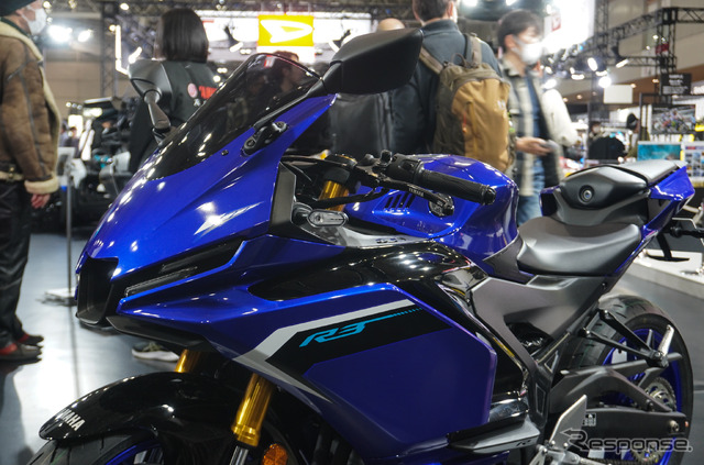 ヤマハ YZF-R3 2025年モデル(東京オートサロン2025)