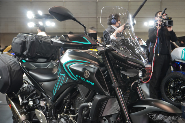 ヤマハ MT-03 ツーリングスタイル(東京オートサロン2025)