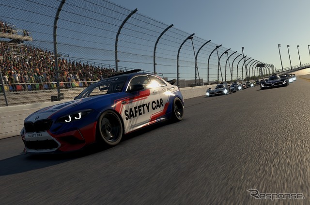 BMW『M2 CSレーシング』 仮想レース「iRacing」のペースカーに起用