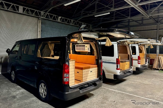 トヨタ『ハイエース』ベースのキャンピングカー「SAny.VAN」