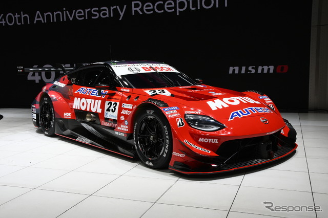 SUPER GT500クラスのニッサンZ NISMO GT500（2024年）