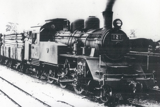 蒸気機関車121号(1948年ごろ)