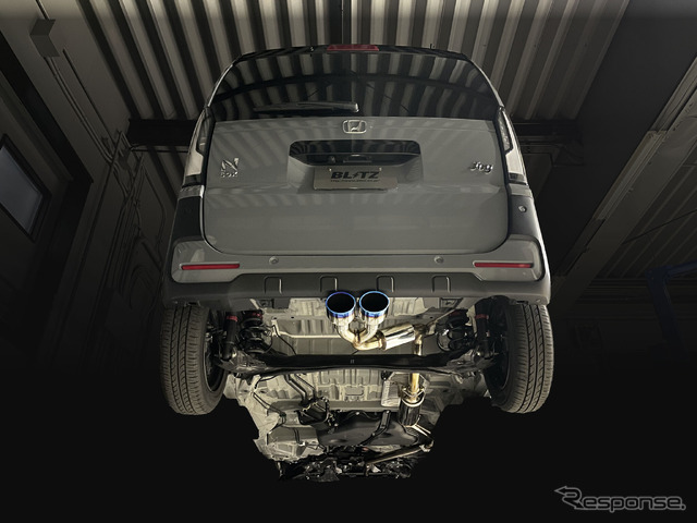 ニュルスペック・カスタムエディションチタンカラーテールセット(VSR)N-BOX JOY(JF5 2WD)装着例