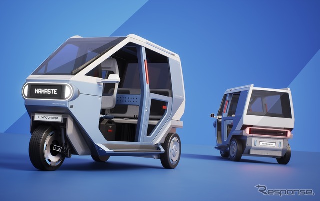 ヒョンデの電動三輪車コンセプトモデルE3W