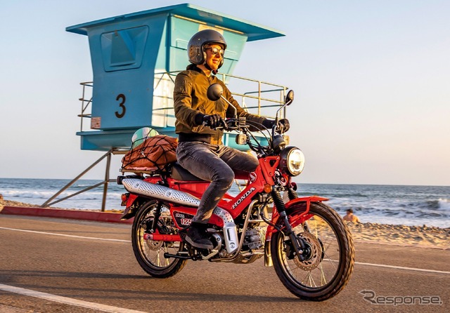 ホンダ『トレール125』の2025年モデル(米国仕様)