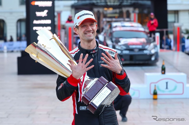 トヨタがWRC開幕戦モンテカルロでワンツーフィニッシュ
