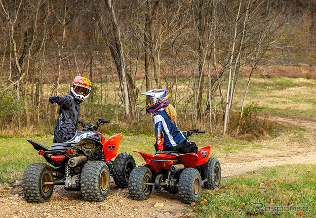 ホンダのATVの入門機『TRX90X』の2025年モデル