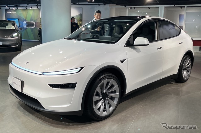 テスラ・モデルY 改良新型