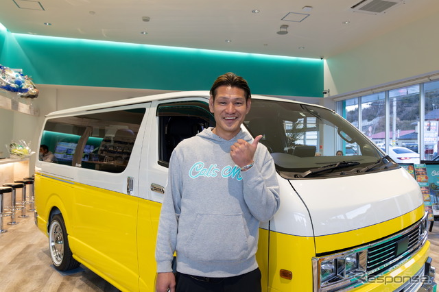 アルパインスタイル福島いわきR20・蛙前店長「お車のことなんでも、私にお任せください!」