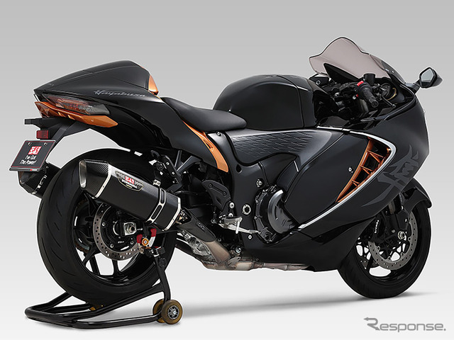 ハヤブサ用スリップオン・Slip-On HEPTA FORCE サイクロン 2本出し EXPORT SPEC 政府認証