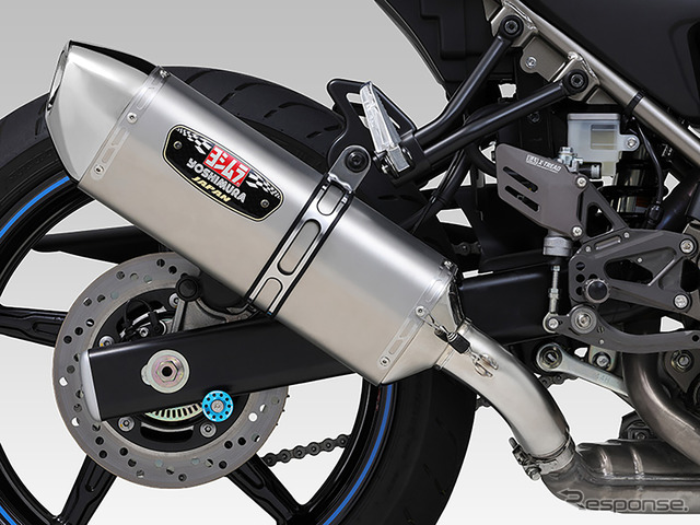 スズキ・SV650/X用・Slip-On R-77Jサイクロン EXPORT SPEC 政府認証