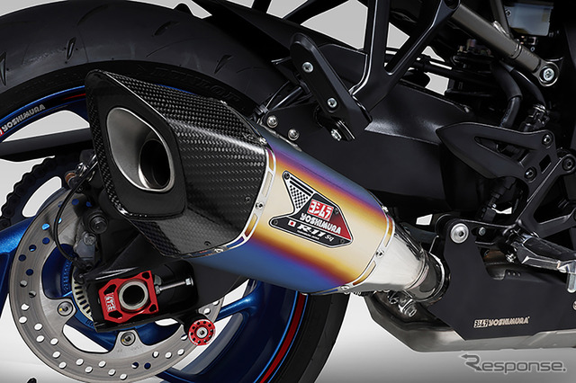 Slip-On R-11Sq サイクロン EXPORT SPEC 政府認証:STBチタンブルーカバー