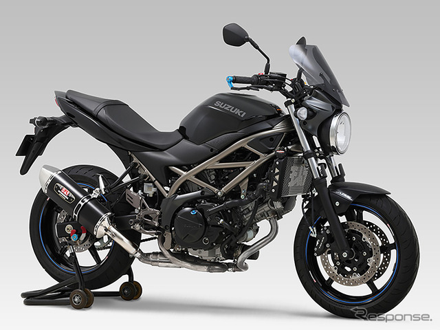 スズキ・SV650/X用・Slip-On R-77Jサイクロン EXPORT SPEC 政府認証
