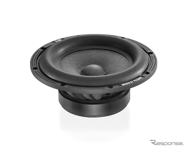S 8.120 / Single　Signature 200mmウーファー希望小売価格：9万5700円（税込・本）●再生周波数帯域：50Hz～500Hz ●定格入力：150W ●入力インピーダンス：2Ω ●出力音圧レベル：89dB ●取付口径サイズ：178.5mm ●取付奥行サイズ：75mm ●グリルなし ●推奨BOX（シールド）：10L～20L, （バスレフ）：10L～20
