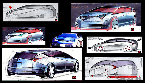 【新型トヨタ『カルディナ』発表】デザイナーズトーク……モーターショーに出してもおかしくない