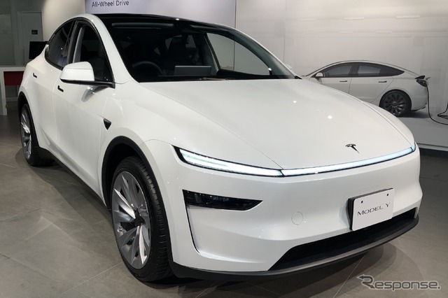 テスラ・モデルY 改良新型