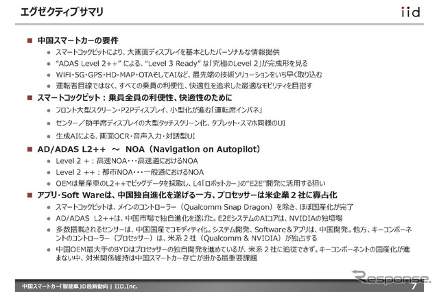 【調査レポート】中国スマートカー「智能車」の最新動向～開発力のあるOEM・サプライヤー～