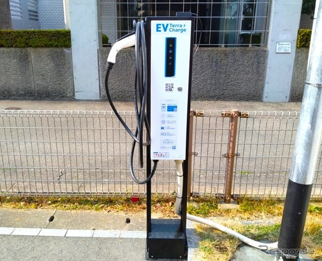 テラチャージはUR都市機構が管理する6物件の団地内駐車場に計25口のEV充電器を設置