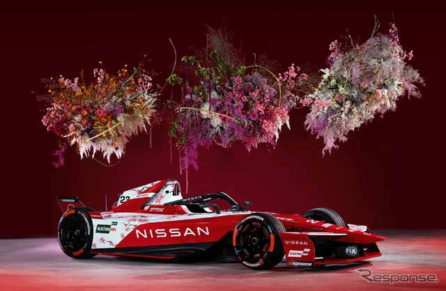 日産のフォーミュラEマシン