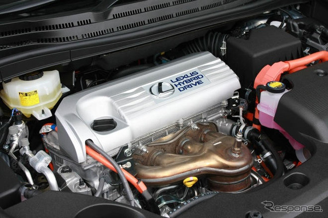 【レクサス HS250h 発表】バッテリーモジュールはカムリハイブリッド