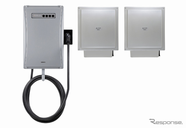 EVと太陽光発電を統合したオムロン ソーシアルソリューションズの次世代V2Xシステム