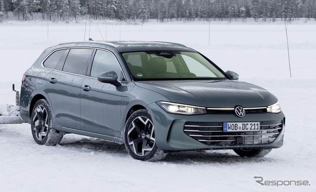 GTIゆずりのターボエンジンを搭載するVW パサート(欧州仕様)