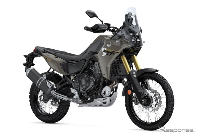ヤマハ テネレ700 ABS 2025年モデル(マットイエローイッシュグレーメタリック2)