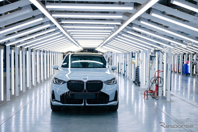 BMWグループの南アフリカ・ロスリン工場で生産されている新型『X3』