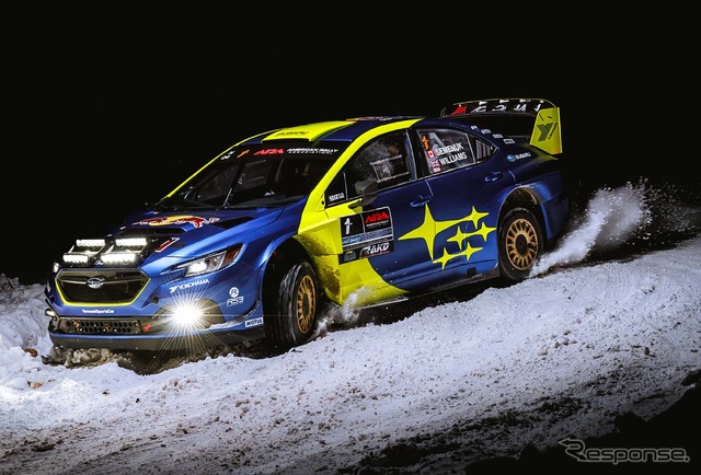 スバルのブランドン・セメヌーク&キートン・ウィリアムズ選手組が米ARA選手権2025年シーズン開幕戦「スノードリフトラリー」で優勝