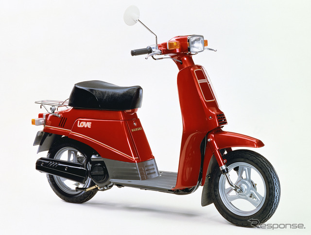 スズキの50ccスクーター「ラブ」(1982年)