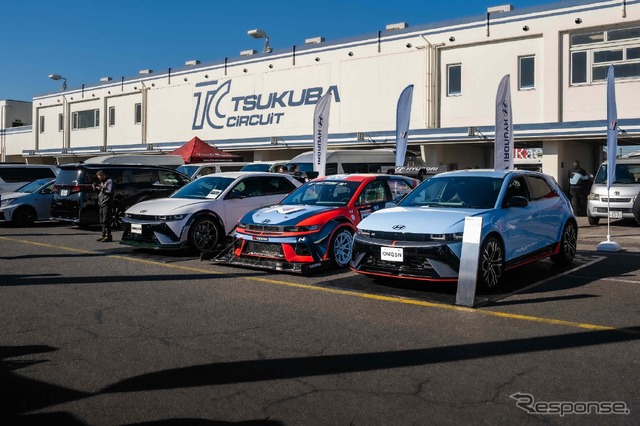 ヒョンデ『アイオニック5 N TA Spec』が筑波サーキットでEVの最速ラップタイムを記録