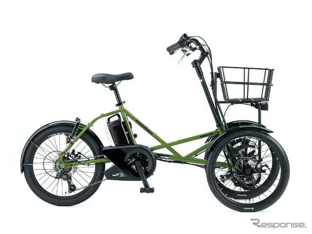 軽快で機能美あふれる細身のトラスフレームを採用したスタイリング