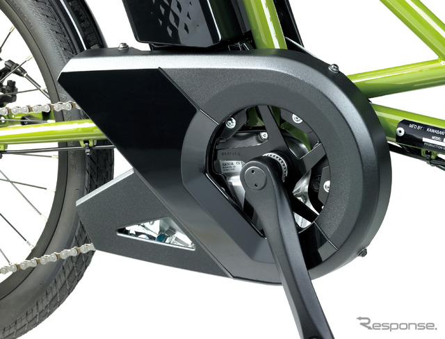 高い信頼性を誇るパナソニック サイクルテック社製自転車用電動アシストユニットの採用