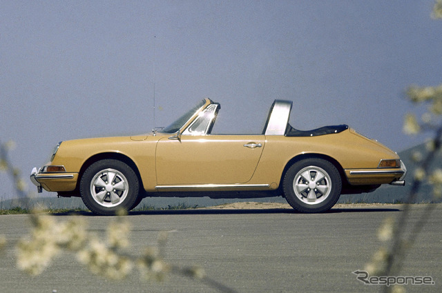 ポルシェ911 2.0タルガの「ソフトウィンドウ」