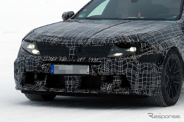 BMW M5セダン 改良新型のプロトタイプ