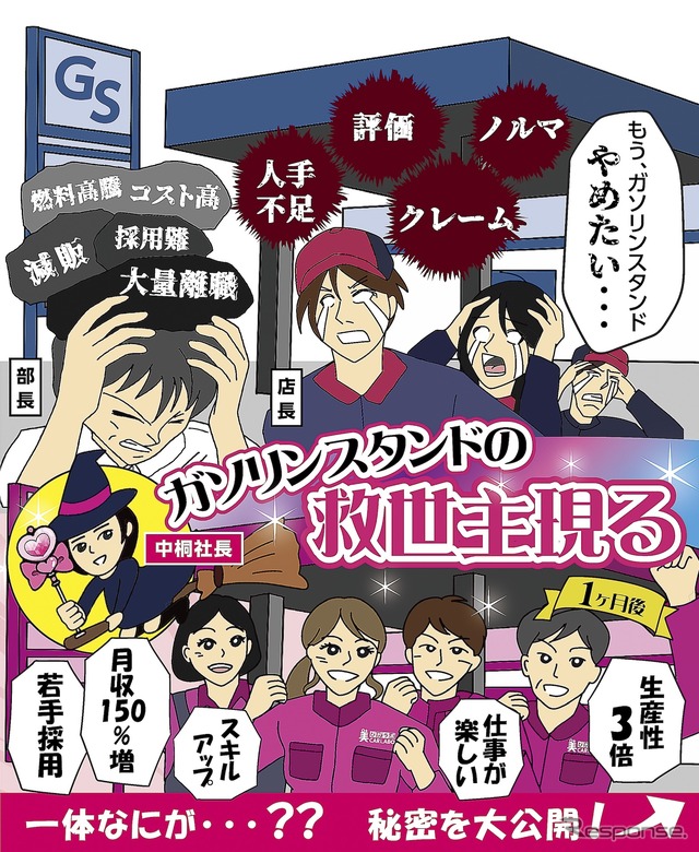 燃料収益がゼロでも生き残れるガソリンスタンド…中桐石油、IAAE 2025で「びかラボ」を訴求へ
