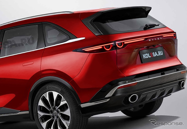 マツダ CX-5 次期型の予想CG