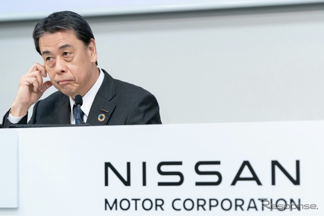 日産の内田社長(2025年12月13日)