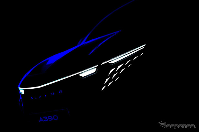 アルピーヌA390のティザー