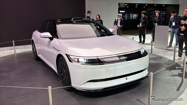 ソニー・ホンダ AFEELA 1（CES 2025）
