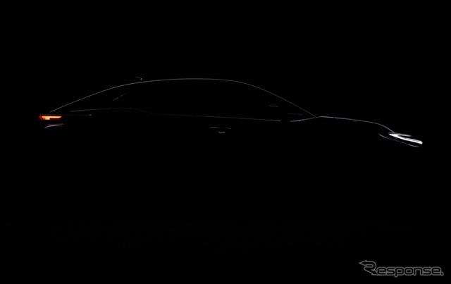 トヨタの新型EVのティザー