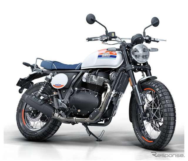 ロイヤルエンフィールド『ベア650』ボードウォーク・ホワイト(Boardwalk White )