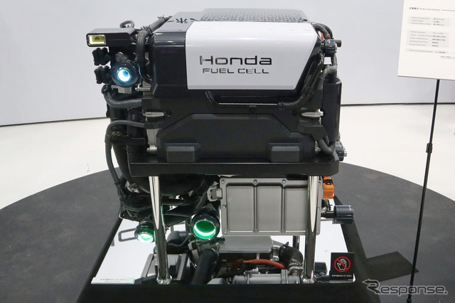 ホンダの第2世代FCユニット(次世代燃料電池モジュール/モックアップ):出力は全モデル約2倍の150kW