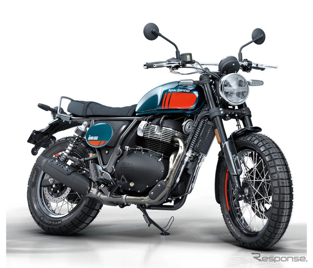 ロイヤルエンフィールド『ベア650』ペトロール・グリーン(Petrol Green)