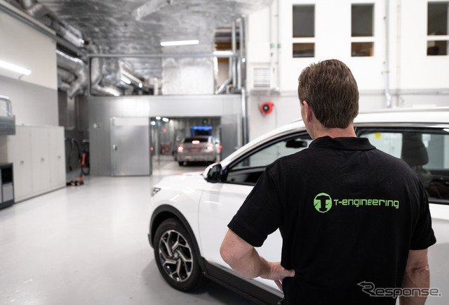 スウェーデンの自動車開発企業のT-engineering