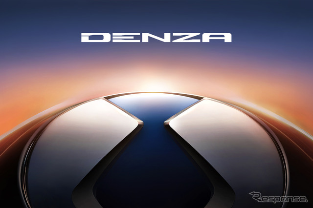 BYD傘下の電動車ブランド「DENZA(デンツァ)、騰勢汽車」のロゴ