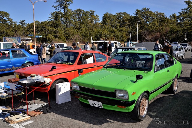 静岡・三保レトロカーフェスティバル いすゞ+スバルミーティング